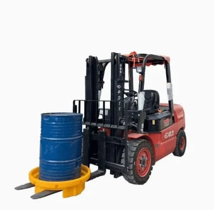 Spillguard heavy duty 1 drum spill containment wheeled pallet
